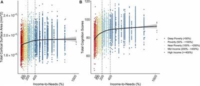 Positive Economic, Psychosocial, and Physiological Ecologies Predict Brain Structure and Cognitive Performance in 9–10-Year-Old Children